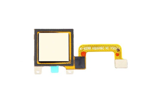 Huawei P9 Lite Mini Home Parmak Okuyucu Filmi Flex Gold - Thumbnail