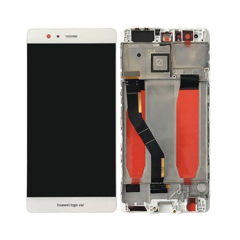 Huawei P9 Plus Lcd Ekran Dokunmatik Beyaz Çıtalı