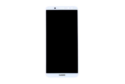 Huawei Uyumlu Mate 10 Lcd Ekran Beyaz Çıtasız - Thumbnail