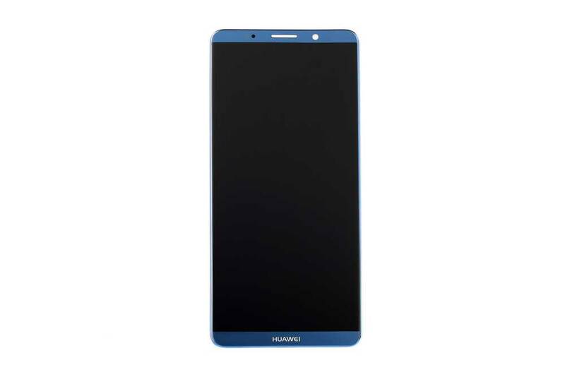 Huawei Uyumlu Mate 10 Pro Lcd Ekran Mavi Çıtasız