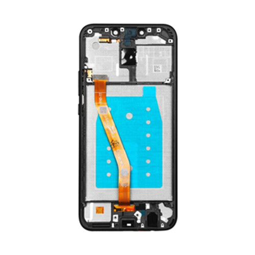 Huawei Uyumlu Mate 20 Lite Lcd Ekran Siyah Çıtalı - Thumbnail