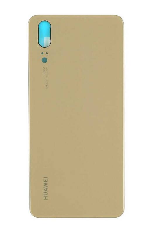 Huawei Uyumlu P20 Arka Kapak Gold