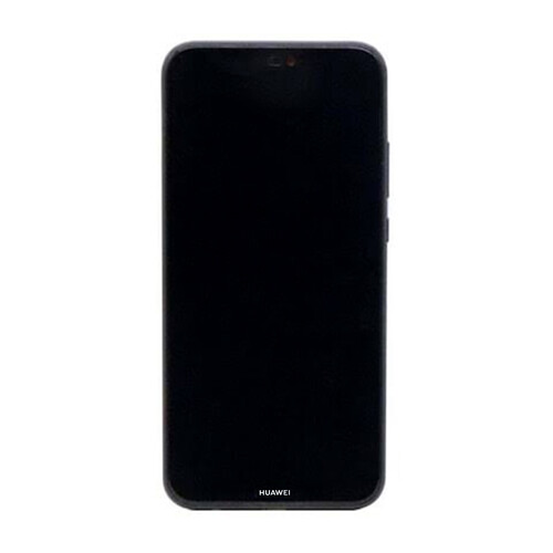 Huawei Uyumlu P20 lite Lcd Ekran Siyah Çıtalı - Thumbnail