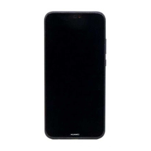 Huawei Uyumlu P20 lite Lcd Ekran Siyah Çıtalı - Thumbnail