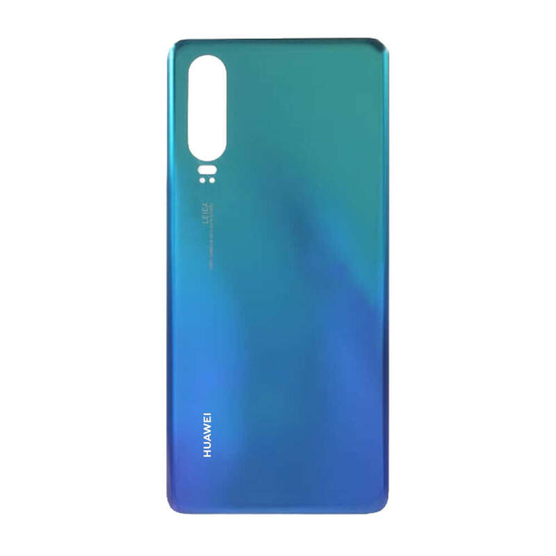 Huawei Uyumlu P30 Arka Kapak Mavi