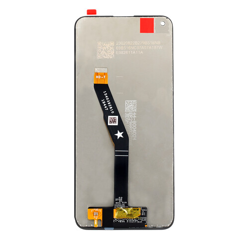 Huawei Uyumlu P40 Lite E Lcd Ekran Siyah Çıtasız Servis - Thumbnail