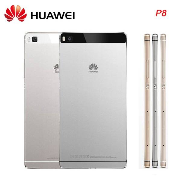Huawei Uyumlu P8 Kasa Kapak Beyaz
