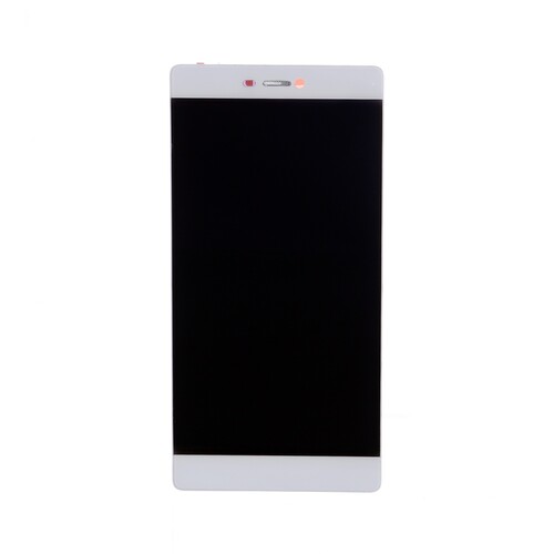Huawei Uyumlu P8 Lite Lcd Ekran Beyaz Çıtalı - Thumbnail