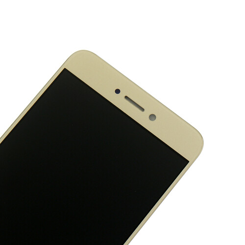 Huawei Uyumlu P9 Lite 2017 Lcd Ekran Gold Çıtasız - Thumbnail