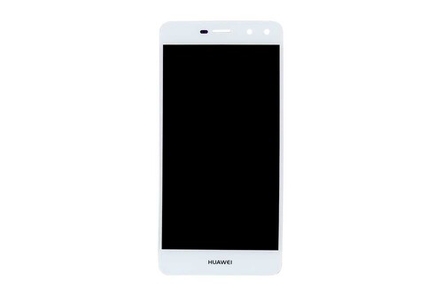 Huawei Uyumlu Y6 2017 Lcd Ekran Beyaz Çıtasız - Thumbnail