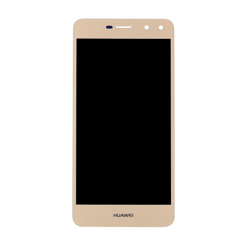 Huawei Uyumlu Y6 2017 Lcd Ekran Gold Çıtasız - Thumbnail