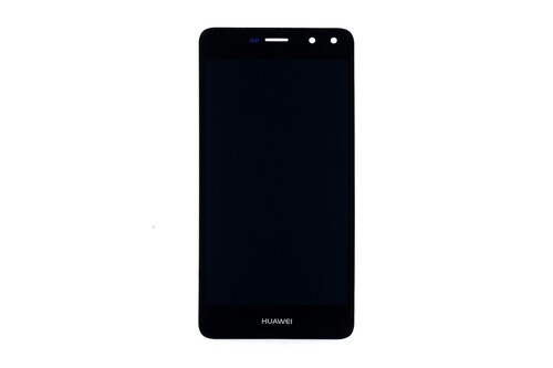 Huawei Uyumlu Y6 2017 Lcd Ekran Siyah Çıtasız - Thumbnail