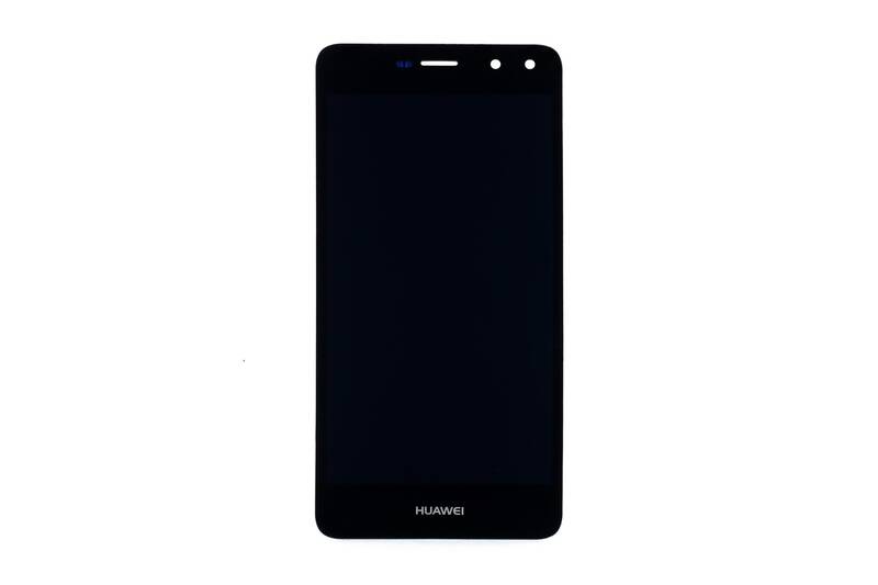 Huawei Uyumlu Y6 2017 Lcd Ekran Siyah Çıtasız