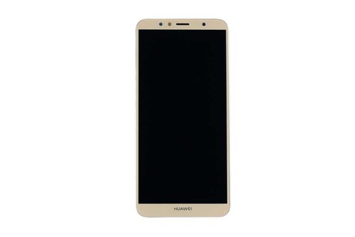 Huawei Uyumlu Y6 2018 Lcd Ekran Siyah Çıtalı - Thumbnail