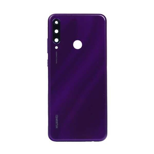 Huawei Uyumlu Y6p 2020 Arka Kapak Mor - Thumbnail