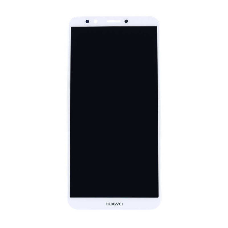 Huawei Uyumlu Y7 Prime 2018 Lcd Ekran Beyaz Çıtasız