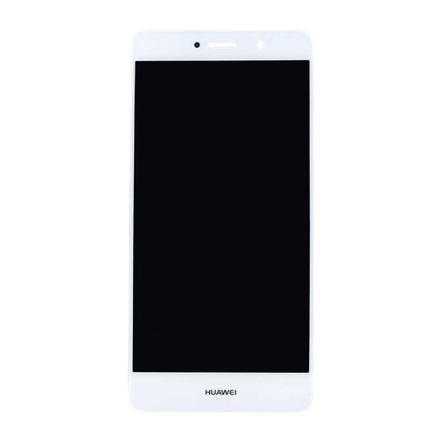 Huawei Uyumlu Y7 Prime Lcd Ekran Beyaz Çıtasız - Thumbnail