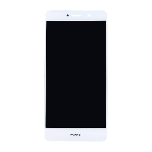Huawei Uyumlu Y7 Prime Lcd Ekran Beyaz Çıtasız - Thumbnail