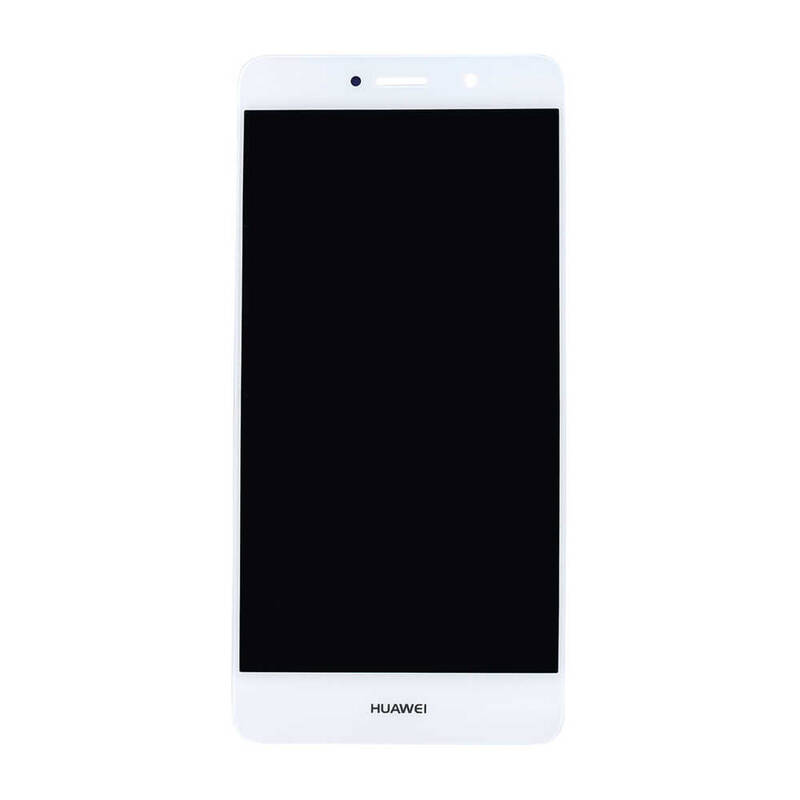 Huawei Uyumlu Y7 Prime Lcd Ekran Beyaz Çıtasız