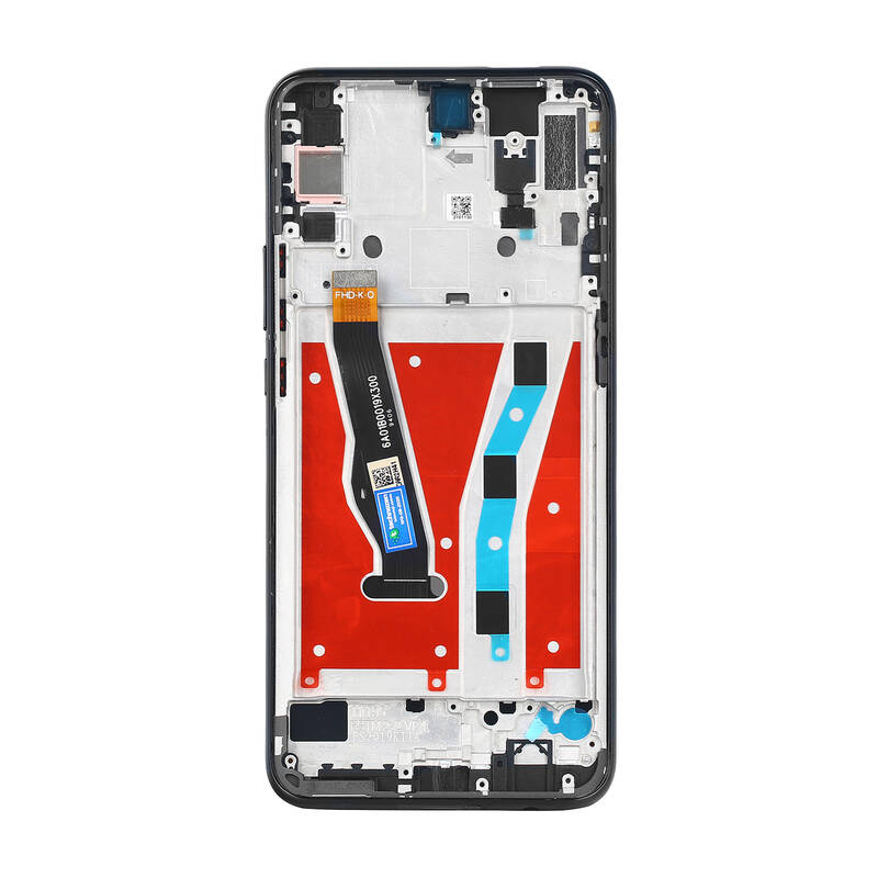 Huawei Uyumlu Y9 Prime 2019 Lcd Ekran Siyah Çıtalı