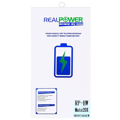 RealPower Huawei Y Max Yüksek Kapasiteli Batarya Pil 5200mah - Thumbnail