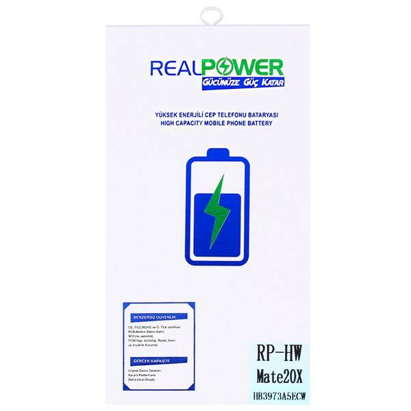 RealPower Huawei Y Max Yüksek Kapasiteli Batarya Pil 5200mah