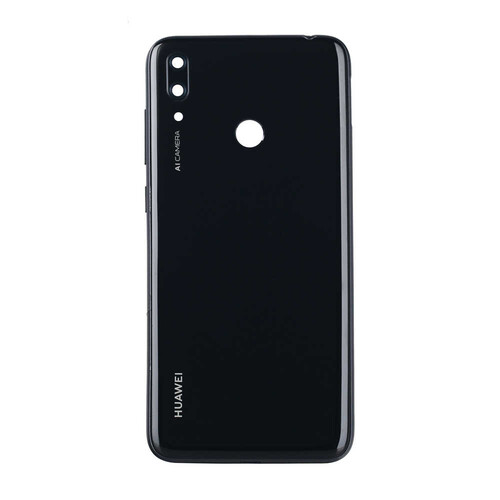 Huawei Y7 2019 Arka Kapak Siyah - Thumbnail
