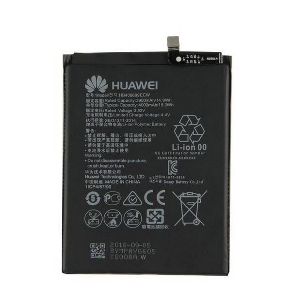 Huawei Y9 2019 Uyumlu Batarya Pil Hb406689ecw