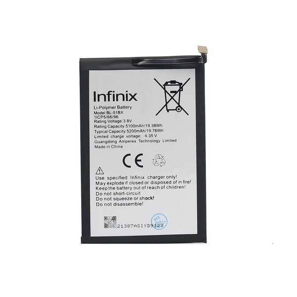 Infinix Hot 10 Batarya Pil Bl-51bx