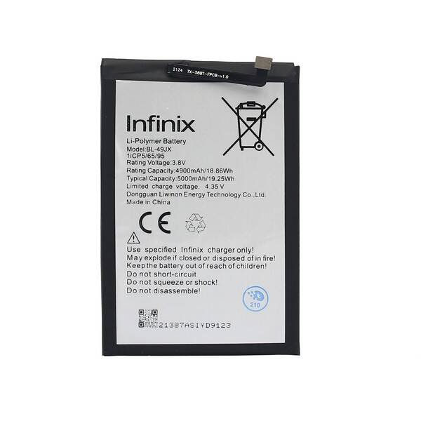 Infinix Hot 10 Pro Batarya Pil Bl-49jx