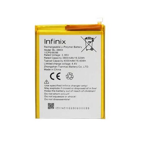 Infinix Hot 7 Batarya Pil Bl-39kx - Thumbnail