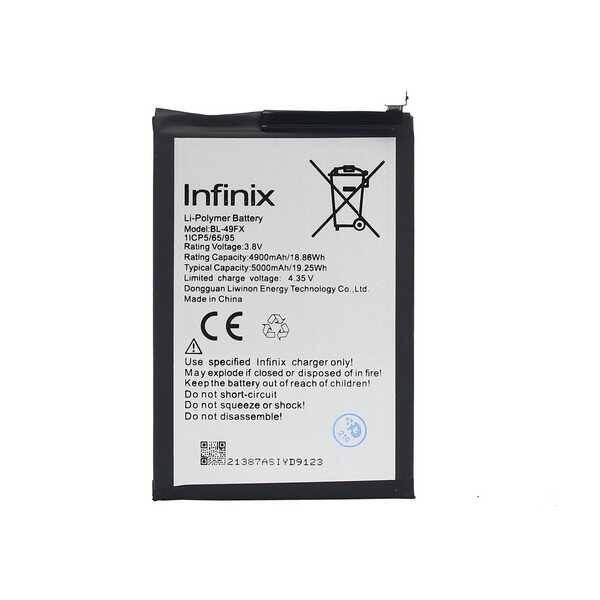 Infinix Hot 8 Batarya Pil Bl-49fx