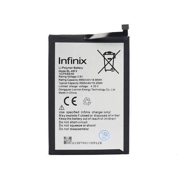 Infinix Hot 8 Lite Batarya Pil Bl-49fx