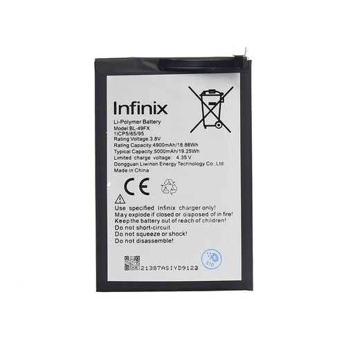 Infinix Hot 9 Pro Batarya Pil Bl-49fx - Thumbnail