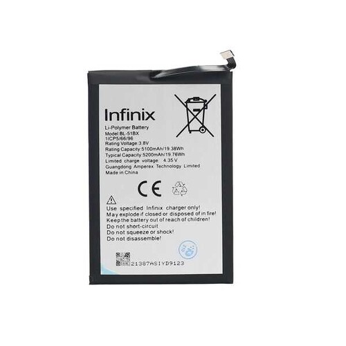 Infinix Note 8 Batarya Pil Bl-51bx - Thumbnail