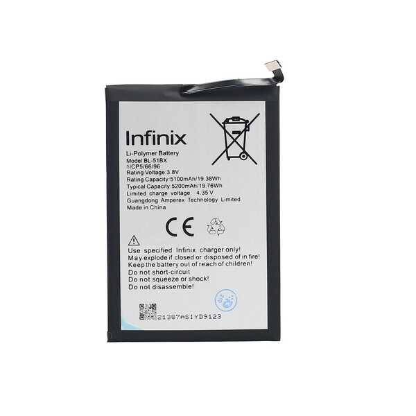 Infinix Note 8 Batarya Pil Bl-51bx