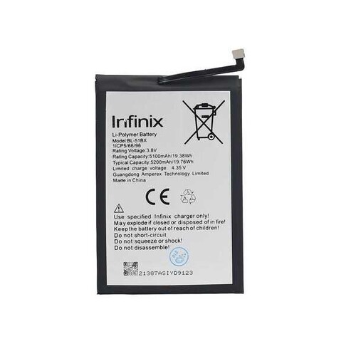 Infinix Note 8i Batarya Pil Bl-51bx - Thumbnail