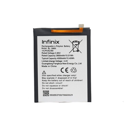 Infinix S5 Pro Batarya Pil Bl-39mx - Thumbnail