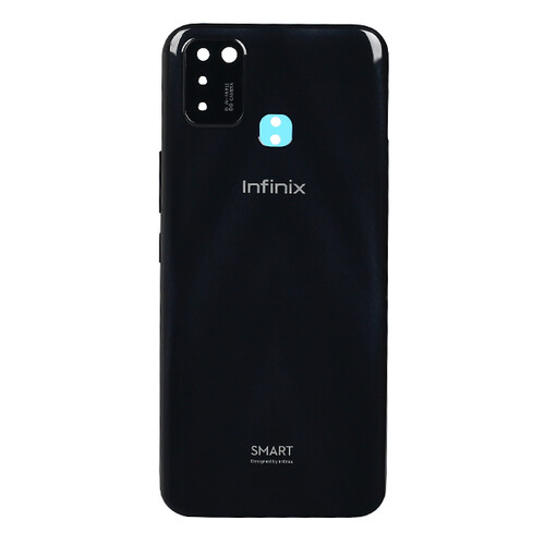 Infinix Smart 5 Arka Kapak Siyah - Thumbnail