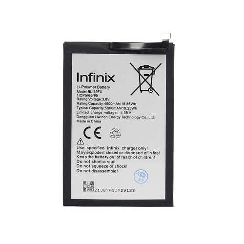 Infinix Uyumlu Hot 7 Pro Batarya Bl-49fx - Thumbnail
