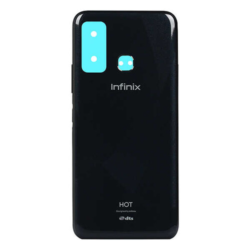 Infinix Uyumlu Hot 9 Arka Kapak Siyah - Thumbnail