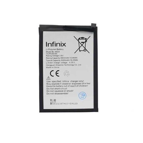 Infinix Uyumlu Note 7 Batarya Bl-49gx - Thumbnail