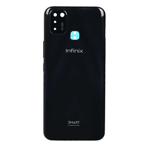 Infinix Uyumlu Smart 5 Arka Kapak Siyah - Thumbnail