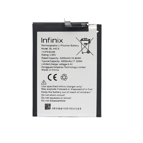 Infinix Zero 8 Batarya Pil Bl-44cx - Thumbnail