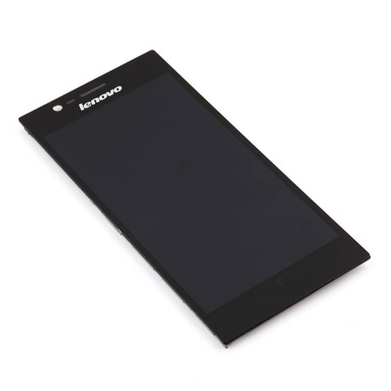 Lenovo K900 Lcd Ekran Dokunmatik Siyah Çıtalı