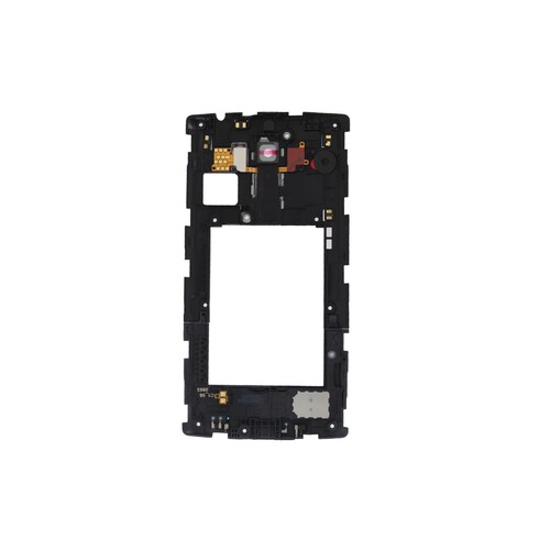 Lg G4 Mini H735 Uyumlu Kamera Lensi Kapağı Çıtalı Full Siyah - Thumbnail