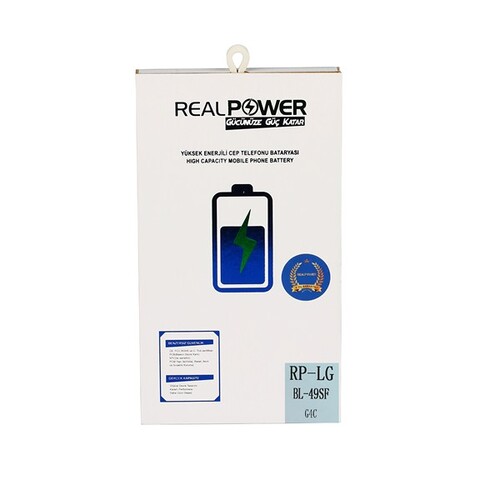 RealPower Lg G4c H525 Yüksek Kapasiteli Batarya Pil - Thumbnail