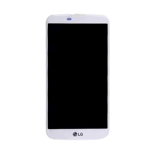 Lg K10 K430 Lcd Ekran Dokunmatik Beyaz Çıtalı - Thumbnail