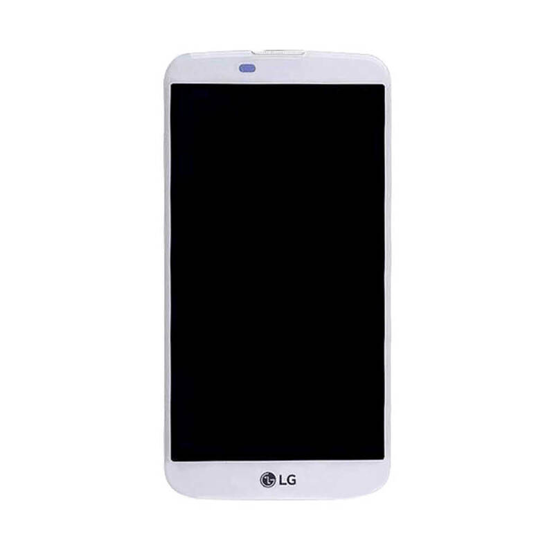 Lg K10 K430 Lcd Ekran Dokunmatik Beyaz Çıtalı