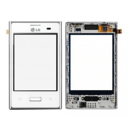 Lg L3 E400 Dokunmatik Touch Beyaz Çıtalı - Thumbnail